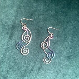 Elegant Swirl Earrings